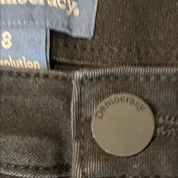 Democracy Jet Black Straight Leg Pants - Picture 3 of 7